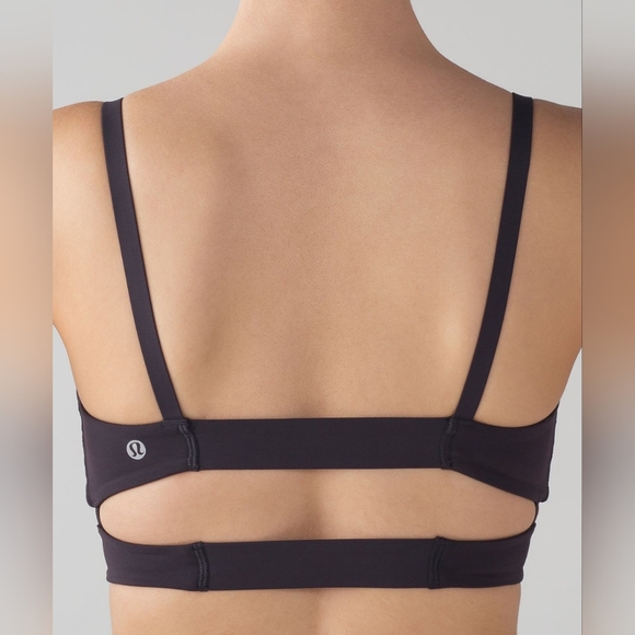 Lululemon Lean In Bra (Boysenberry) Size 10 - Picture 2 of 12